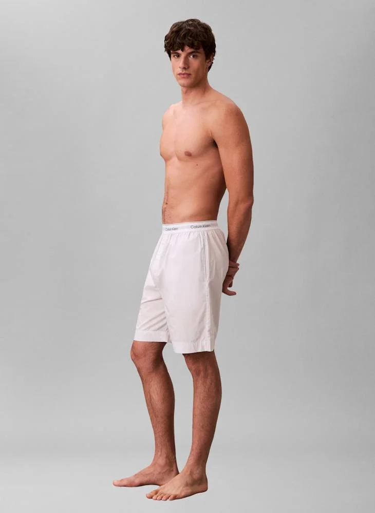 Calvin Klein  Logo Waistband Pyjama Shorts for Men | Best Price UAE